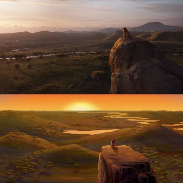 Let's Compare The New Lion King To The Original (24 pics)