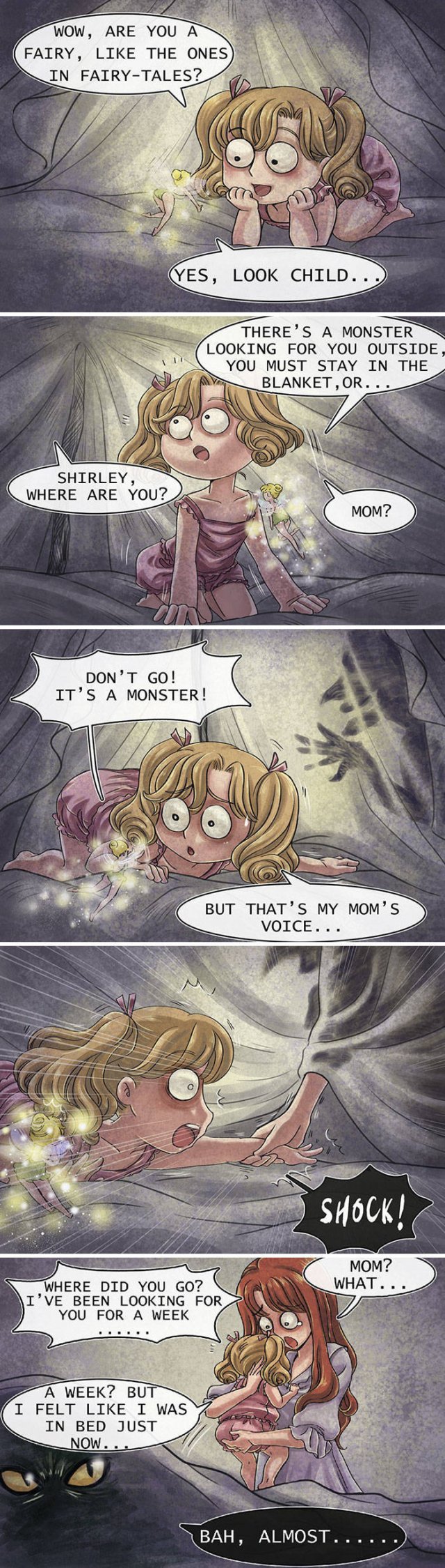 Very Scary Horror Comics With Unexpected Endings (18 pics)