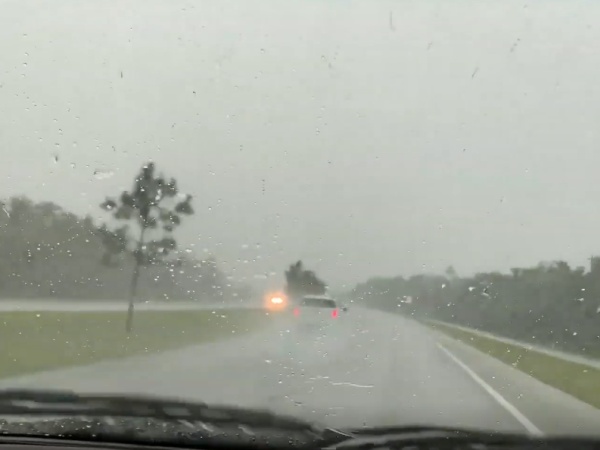 Driving Through A Storm