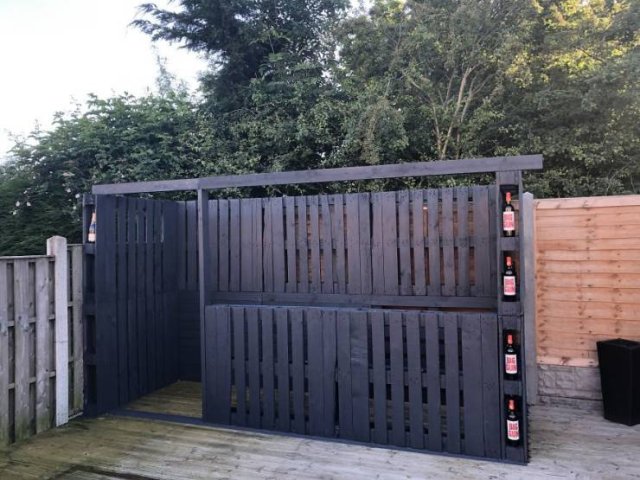 Bar From Pallets (15 pics)