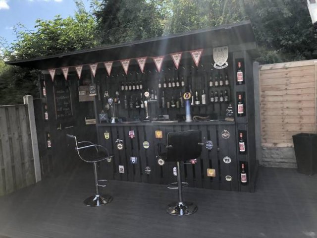 Bar From Pallets (15 pics)