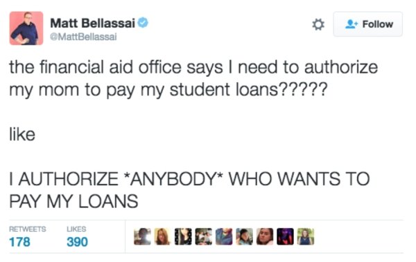 Student Loan Tweets (27 pics)