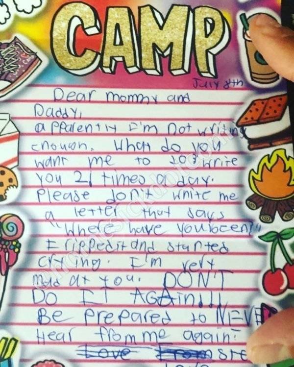 When Kids Are Really Unhappy With Their Camp (18 pics)