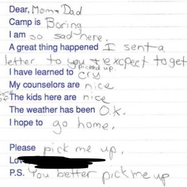 When Kids Are Really Unhappy With Their Camp (18 pics)