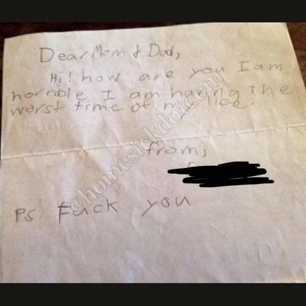 When Kids Are Really Unhappy With Their Camp (18 pics)