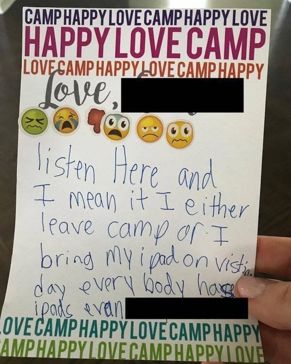 When Kids Are Really Unhappy With Their Camp (18 pics)