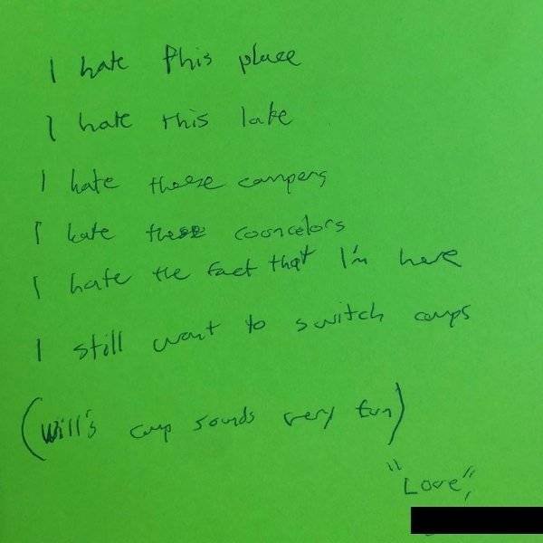 When Kids Are Really Unhappy With Their Camp (18 pics)