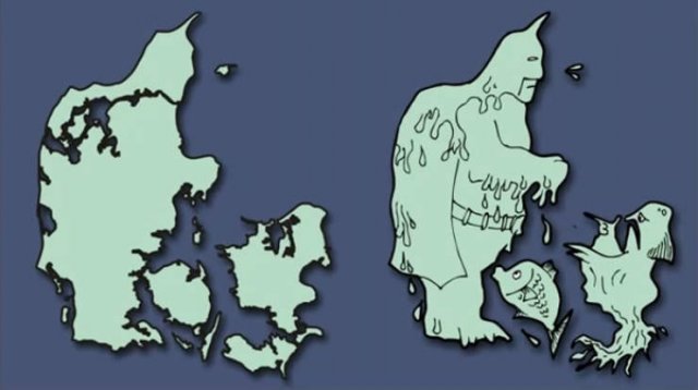 Artist Shows What Hides Behind The Shapes Of European Countries (31 pics)