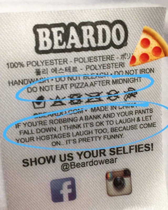 Funny Labels And Instructions (20 pics)