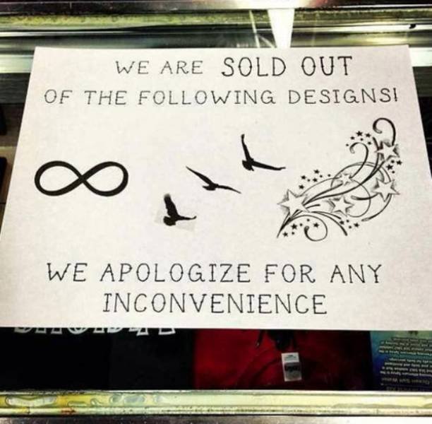 Signs From Tattoo Shops (24 pics)