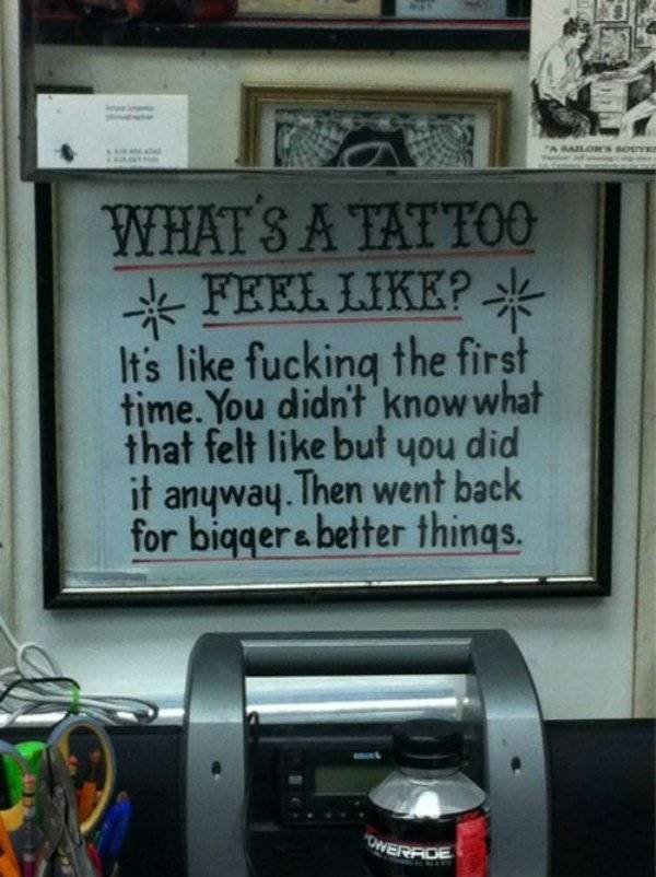 Signs From Tattoo Shops (24 pics)