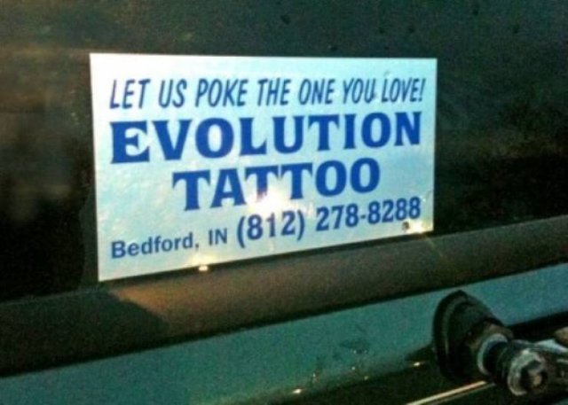 Signs From Tattoo Shops (24 pics)