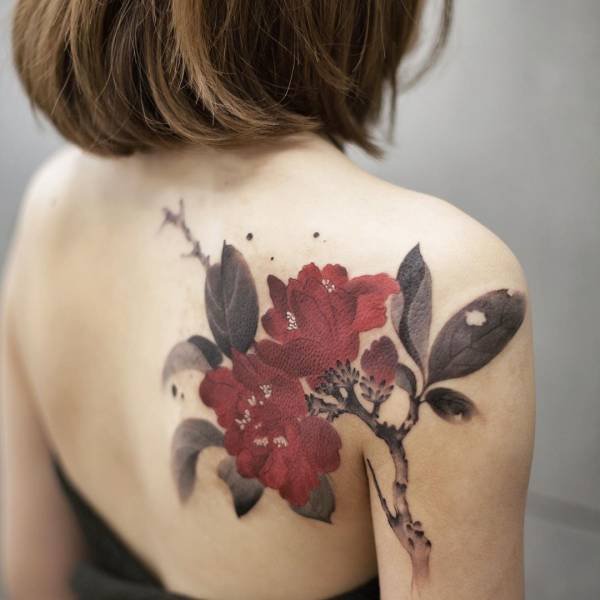 Tattoos With Watercolor Technique (29 pics)