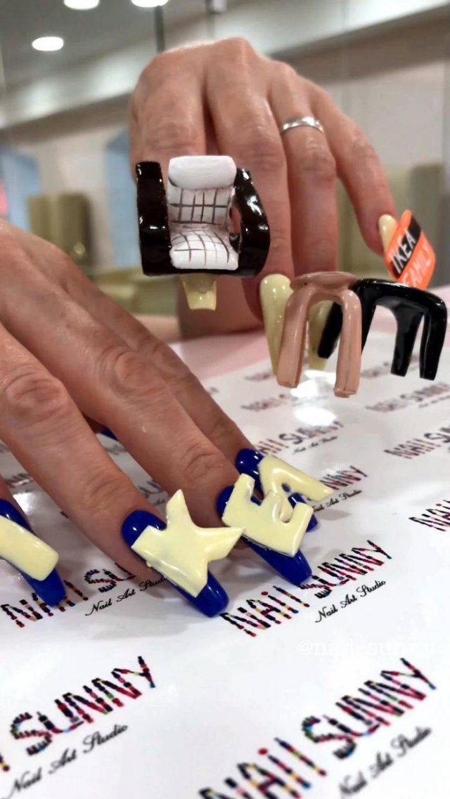 This Russian Nail Salon Makes The Weirdest Nails Ever (38 pics) This Russian Nail Salon Makes The Weirdest Nails Ever (38 pics)