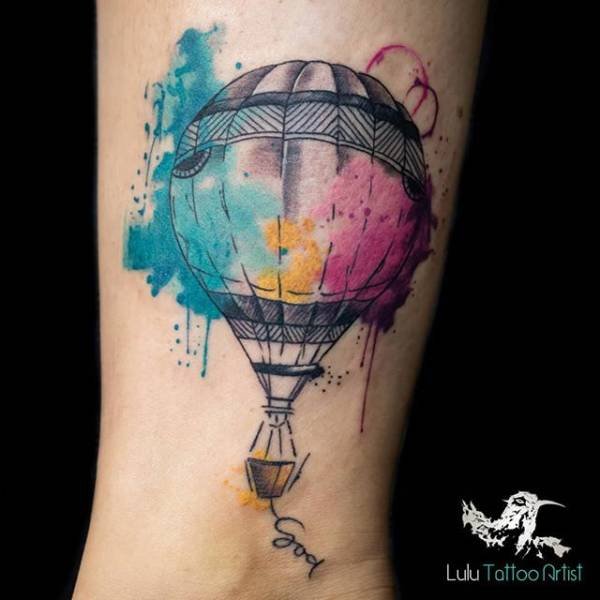 Tattoos With Watercolor Technique (29 pics)