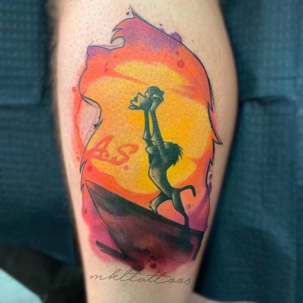Tattoos With Watercolor Technique (29 pics)
