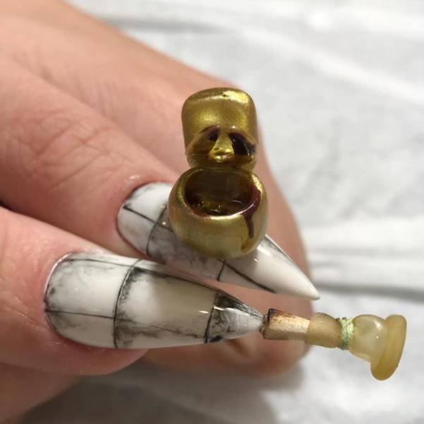 This Russian Nail Salon Makes The Weirdest Nails Ever (38 pics) This Russian Nail Salon Makes The Weirdest Nails Ever (38 pics)
