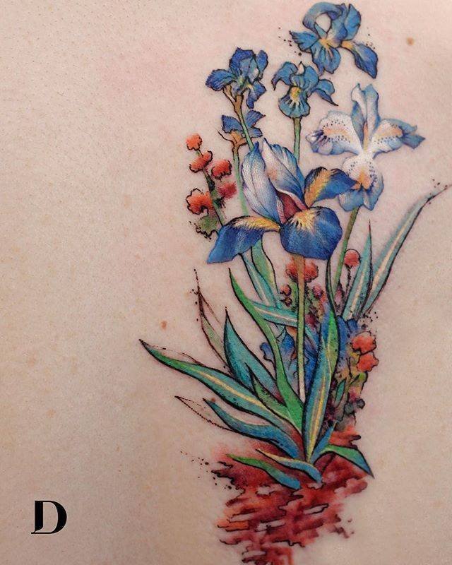 Tattoos With Watercolor Technique (29 pics)