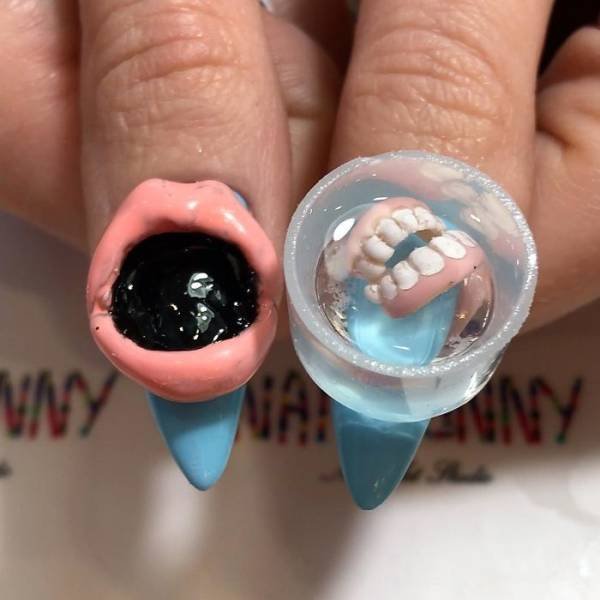 This Russian Nail Salon Makes The Weirdest Nails Ever (38 pics) This Russian Nail Salon Makes The Weirdest Nails Ever (38 pics)