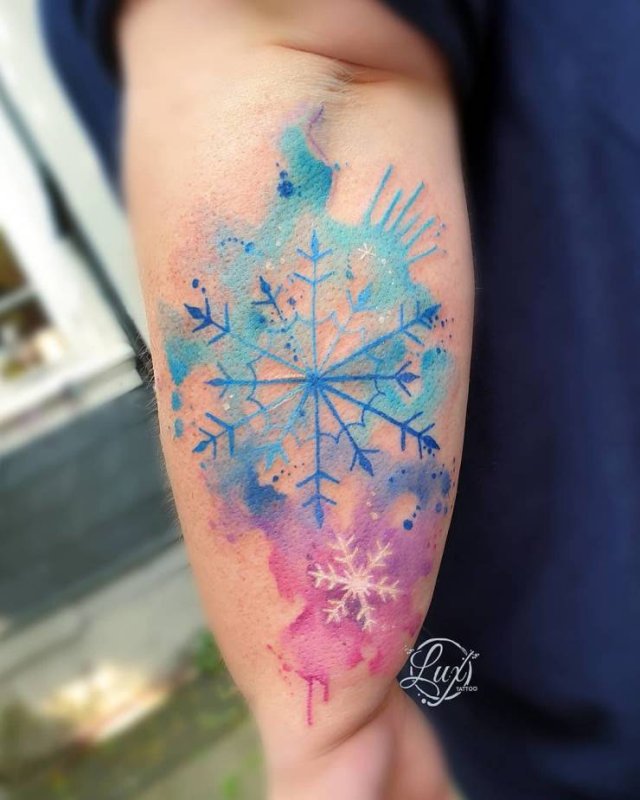 Tattoos With Watercolor Technique (29 pics)