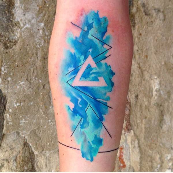 Tattoos With Watercolor Technique (29 pics)