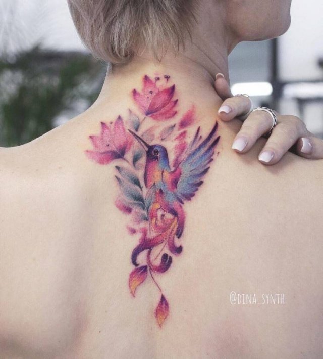 Tattoos With Watercolor Technique (29 pics)
