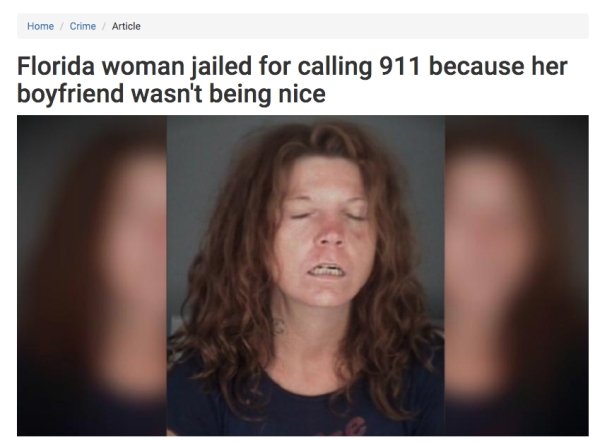 Nothing New In Florida According To This Year's Headlines (32 pics)