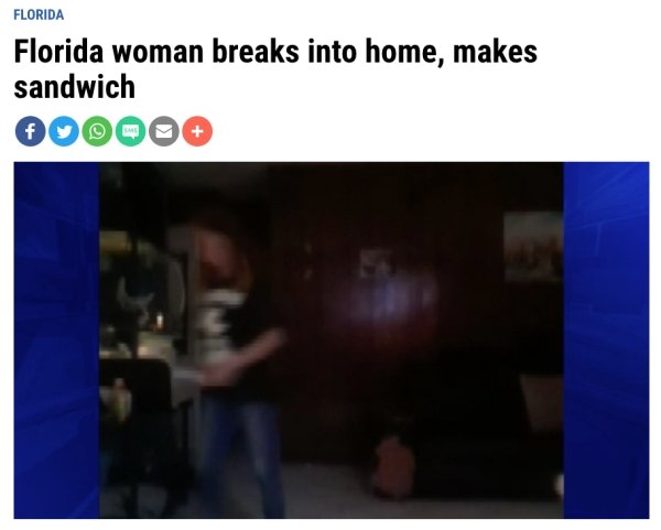 Nothing New In Florida According To This Year's Headlines (32 pics)