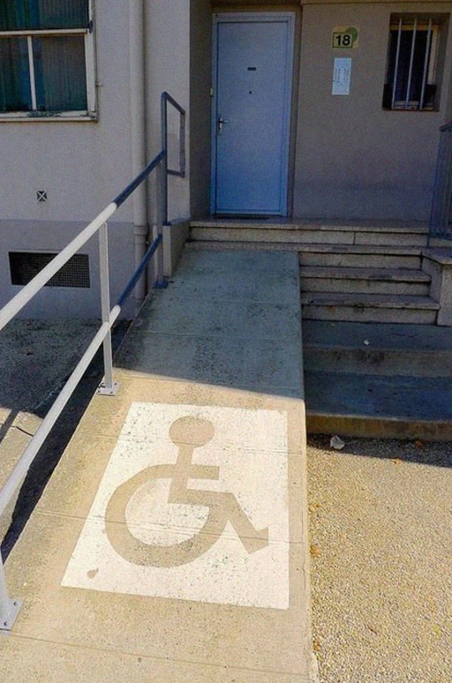 Wheelchair-Accessible? Well, Almost (45 pics)
