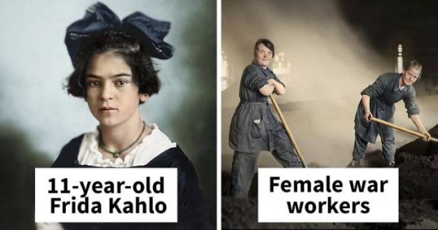 Colorized Vintage Photos (40 pics)