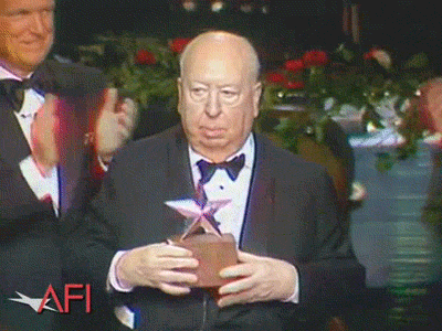 A Tribute To Alfred Hitchcock (17 gifs)