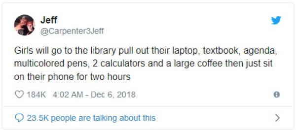 Funny Tweets About College Students (17 pics)