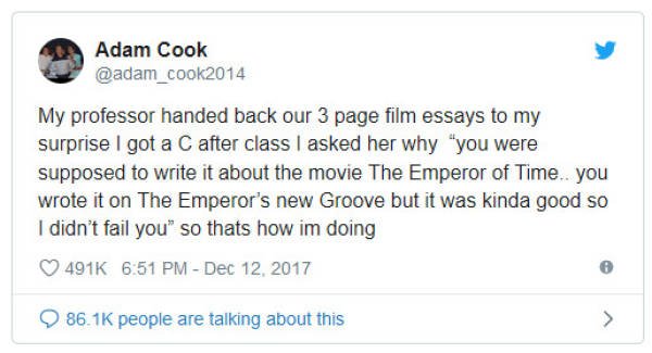 Funny Tweets About College Students (17 pics)