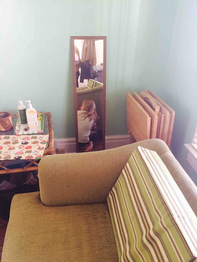 Kids Are Good At Hiding (22 pics)