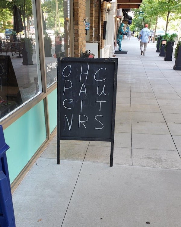 Why Won't You Put The Words In The Right Order (36 pics)
