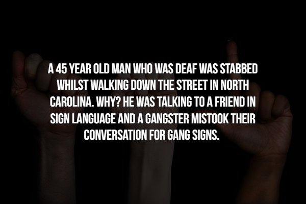 Gang Facts (15 pics)