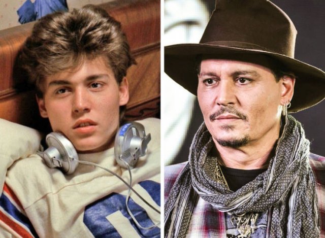 Celebs Then And Now (20 pics)