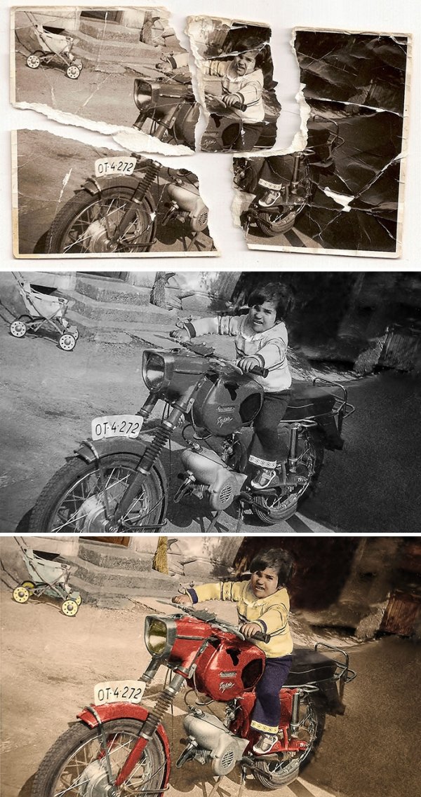 Vintage Photo Restoration (20 pics)