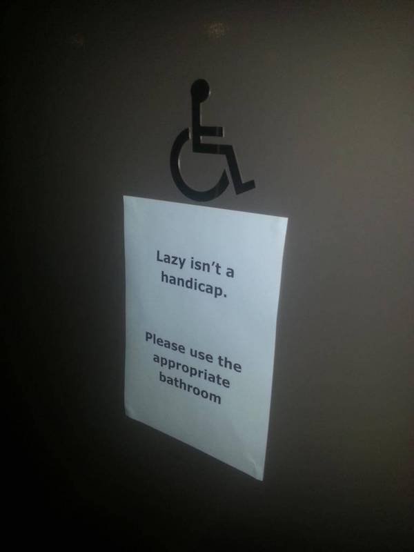 Passive Aggressive Bathroom Notes (31 pics)