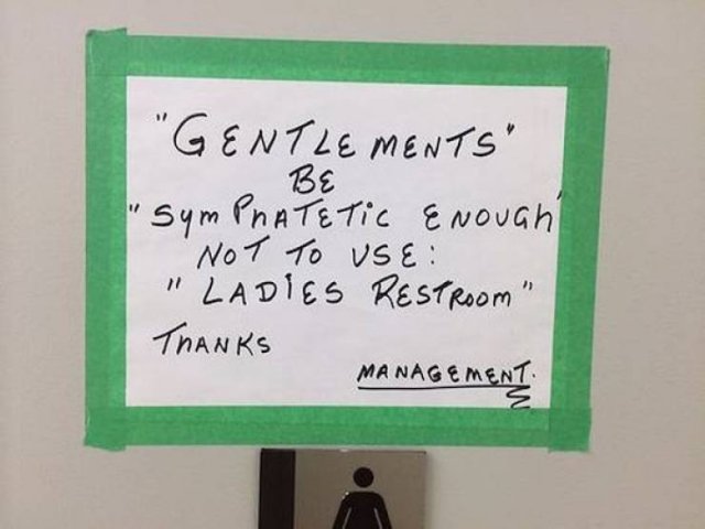 Passive Aggressive Bathroom Notes (31 pics)