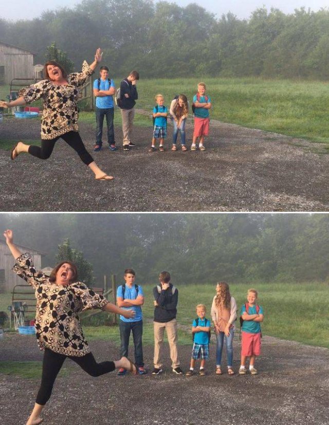 Parents Celebrate Back To School (21 pics)