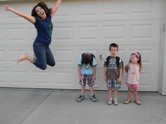 Parents Celebrate Back To School (21 pics)