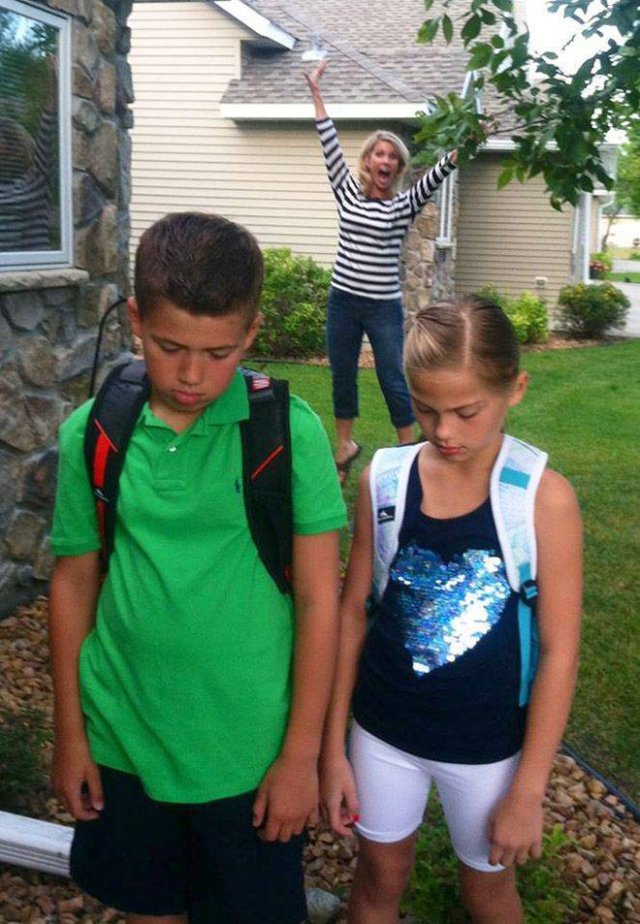 Parents Celebrate Back To School (21 pics)