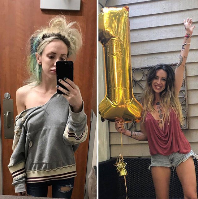 During And After Drug Addiction(40 pics)