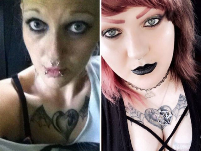 During And After Drug Addiction(40 pics)