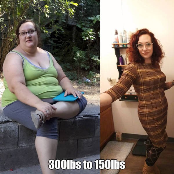 These People Definitely Lost Some Fat (20 pics)