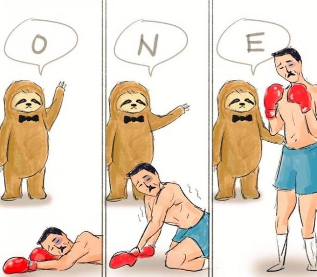 Sloth Problems By A Japanese Artist Keigo (30 pics)