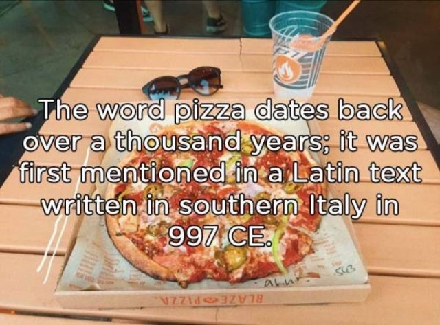 Pizza Facts (20 pics)