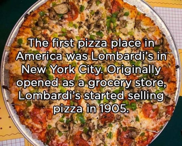 Pizza Facts (20 pics)