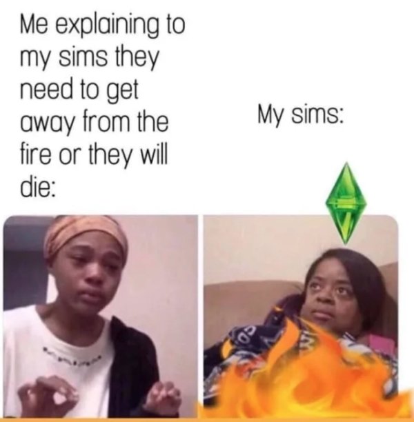 The Sims Memes (40 pics)